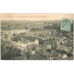 carte postale ancienne 27 EVREUX. Quartier Tilly 1907