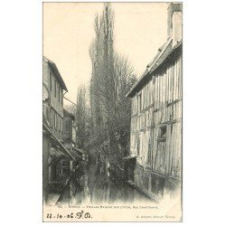 carte postale ancienne 27 EVREUX. Rue Chantraine 1906