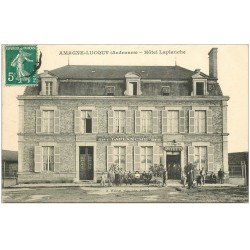08 AMAGNE-LUCQUY. Hôtel de la Gare Laplanche et Buvette Billard