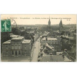 carte postale ancienne 27 EVREUX. Rue de l'Horloge Musée 1908