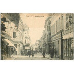 carte postale ancienne 27 EVREUX. Rue Grande 1904