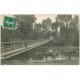 carte postale ancienne 27 EZY. La Passerelle 1910