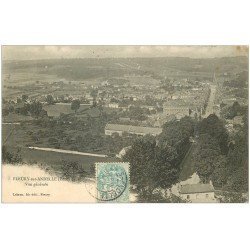 carte postale ancienne 27 FLEURY-SUR-ANDELLE. Vue générale 1905
