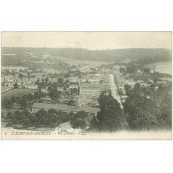 carte postale ancienne 27 FLEURY-SUR-ANDELLE. Vue générale 1916