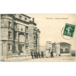 carte postale ancienne 27 GAILLON. Caserne d'Infanterie 1910