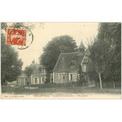 carte postale ancienne 27 GAILLON. Hostellerie Château de Courtmoulins 1911