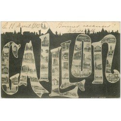 carte postale ancienne 27 GAILLON. Multivues 1905