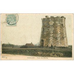 carte postale ancienne 27 GAILLON. Tour du Hazey 1905 personnage