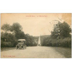 carte postale ancienne 27 GAILLON. Vallée du Diable avec Voiture ancienne 1921