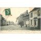 carte postale ancienne 27 GARENNES. Tabac Epicerie sur la Grande Rue Route Ivry-la-Bataille 1909. En l'état...