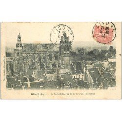 carte postale ancienne 27 GISORS. Cathédrale 1905