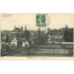 carte postale ancienne 27 GISORS. Vue générale 1908