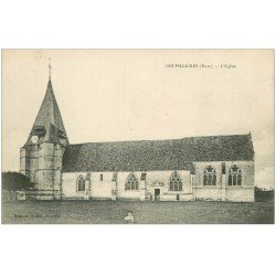 carte postale ancienne 27 GOUPILLIERES. L'Eglise