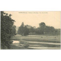 carte postale ancienne 27 GOUVILLE. Château de Chambray Parc