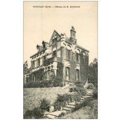 carte postale ancienne 27 HARCOURT. Château de Bouchon 1930
