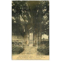 carte postale ancienne 27 HAYE-DE-ROUTROT. If de la Chapelle. Carte toilée