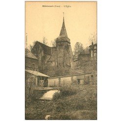 carte postale ancienne 27 HEBECOURT. L'Eglise