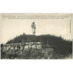 carte postale ancienne 27 HEUQUEVILLE. Notre-Dame de la Croix