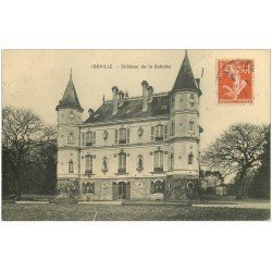carte postale ancienne 27 IGOVILLE. Château de la Sahotte 1910