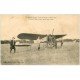 27 LA BARRE. Fêtes Aviation de 1911. Aviateur Lussetti attérissage Aéroplane. Avion et Pilote