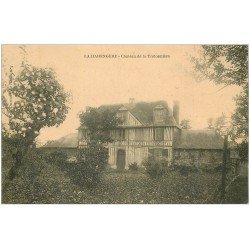 carte postale ancienne 27 LA HARENGERE. Château de la Tretonnière