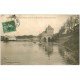 carte postale ancienne 08 CHARLEVILLE MEZIERES. Canoistes Vieux Moulin 1919