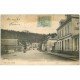 carte postale ancienne 27 LA RIVIERE-THIBOUVILLE. grande Rue (erreur titre sur la carte Thiberville)...