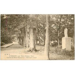 carte postale ancienne 27 LE BREMIEN. Allée Saint-Joseph Couvent