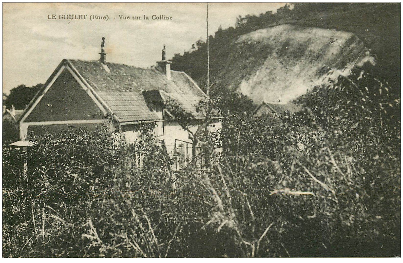 carte postale ancienne 27 LE GOULET. La Colline