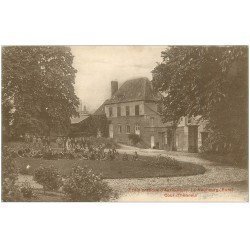 carte postale ancienne 27 LE NEUBOURG. Cour Ecole Agriculture animation