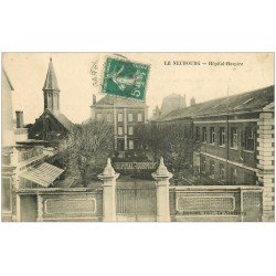 carte postale ancienne 27 LE NEUBOURG. Hôpital Hospice 1914