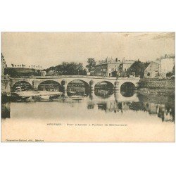 carte postale ancienne 08 CHARLEVILLE MEZIERES. Pont d'Arches Plateau de Bertaucourt