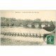 carte postale ancienne 08 CHARLEVILLE MEZIERES. Pont de pierre et Barrage 1908