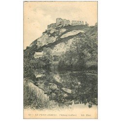 carte postale ancienne 27 LES ANDELYS. Château Gaillard 1915