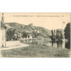 carte postale ancienne 27 LES ANDELYS. Coude Seine et Château Gaillard