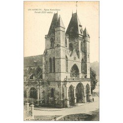carte postale ancienne 27 LES ANDELYS. Eglise Notre-Dame Portail XIII siècle