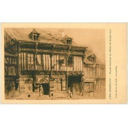 carte postale ancienne 27 LES ANDELYS. Hôtel du Grand Cerf façade