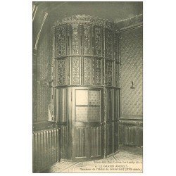 carte postale ancienne 27 LES ANDELYS. Hôtel Grand Cerf Porte Tambour