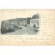 27 LES ANDELYS. Vue du Quai 1901 Hôtel Belle-Vue et barques de Pêcheurs