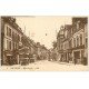 carte postale ancienne 27 LOUVIERS. Garage Rue Grande et Banque Société Générale