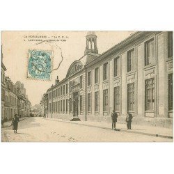 carte postale ancienne 27 LOUVIERS. Hôtel de Ville 1904