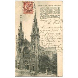 carte postale ancienne 08 CHARLEVILLE. L'Eglise Paroissiale 1904