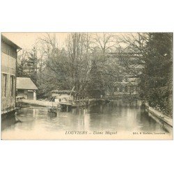 carte postale ancienne 27 LOUVIERS. Usine Miquel