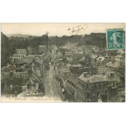 carte postale ancienne 27 LOUVIERS. Vue générale 1911