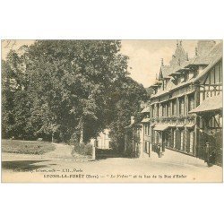 carte postale ancienne 27 LYONS-LA-FORET. Le Frêne bas de la rue d'Enfer