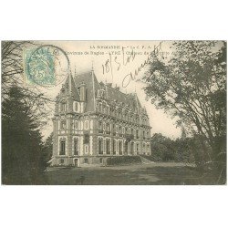 carte postale ancienne 27 LYRE. Château de l'Hermite Ambenay 1906