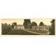 carte postale ancienne 27 MARCILLY-SUR-EURE. Château de Breuil. Carte double panoramique 28 x 9 cm