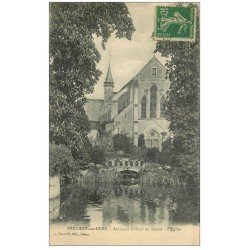 carte postale ancienne 27 MARCILLY-SUR-EURE. Eglise 1922