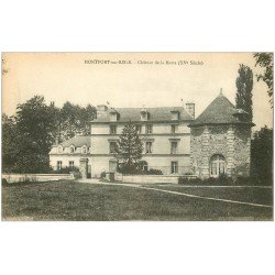 carte postale ancienne 27 MONTFORT-SUR-RISLE. Château de la Motte
