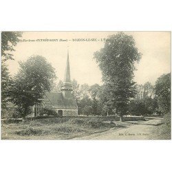 carte postale ancienne 27 NOJEON-LE-SEC. L'Eglise